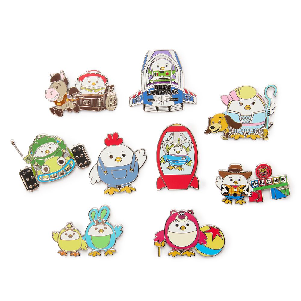 Al's Toy Barn Mystery Pin Blind Pack &ndash;&nbsp;Toy Story &ndash; 3-Pc. &ndash; Shanghai Disney Resort &ndash; Limited Release