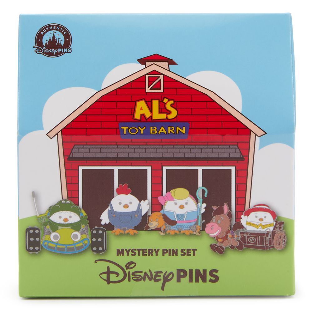 Al's Toy Barn Mystery Pin Blind Pack &ndash;&nbsp;Toy Story &ndash; 3-Pc. &ndash; Shanghai Disney Resort &ndash; Limited Release