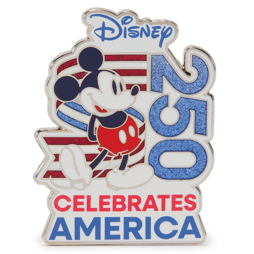 Mickey Mouse Disney Celebrates America 250 Pin &ndash; Limited Edition &ndash; Exclusive