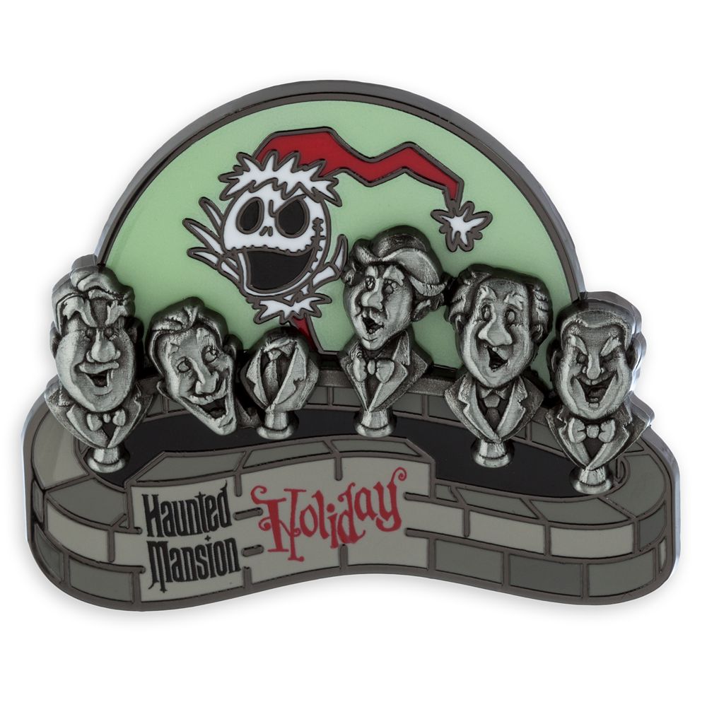 Jack Skellington and Singing Busts Glow-in-the-Dark Pin – Haunted Mansion  Holiday – Limited Edition | Disney Store