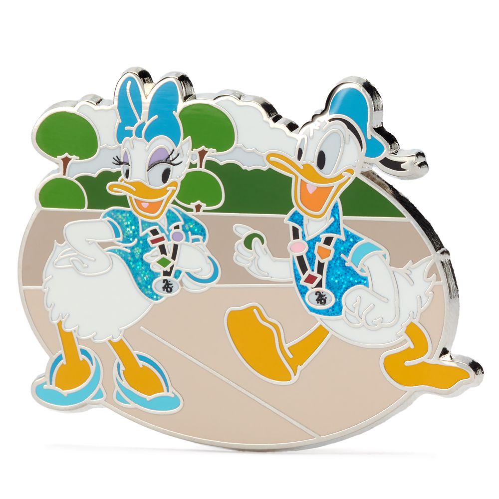 Donald Duck and Daisy Duck Pin - Disney Pin Trading 25th Anniversary
