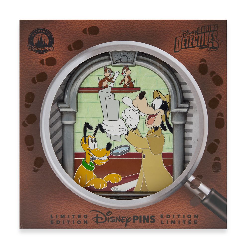 Goofy and Friends &ndash; Disney Daring Detectives Jumbo Pin &ndash; Limited Edition