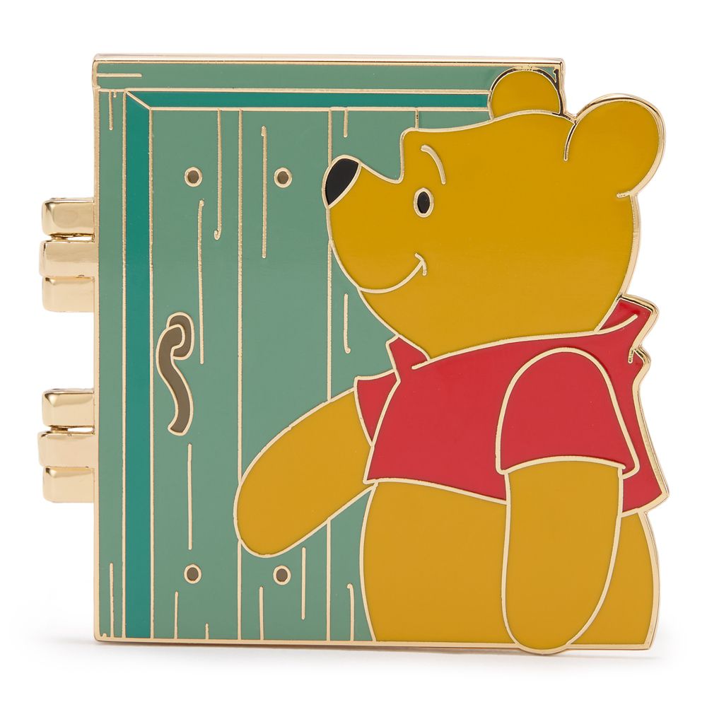 Winnie the Pooh and Piglet Hinged Pin &ndash; Disney Enchanted Doors &ndash; Limited Edition