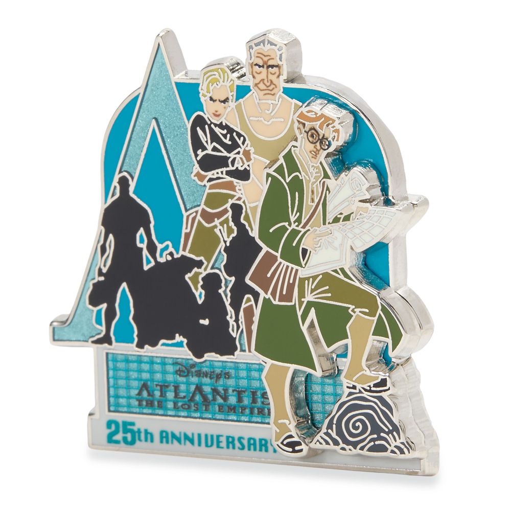 Milo and Cast Pin &ndash; Atlantis: The Lost Empire 25th Anniversary &ndash; Limited Edition