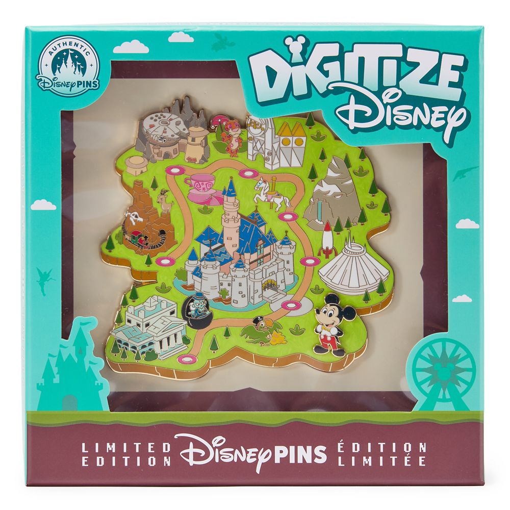 Digitize Disney Jumbo Pin &ndash; Disneyland &ndash; Limited Edition
