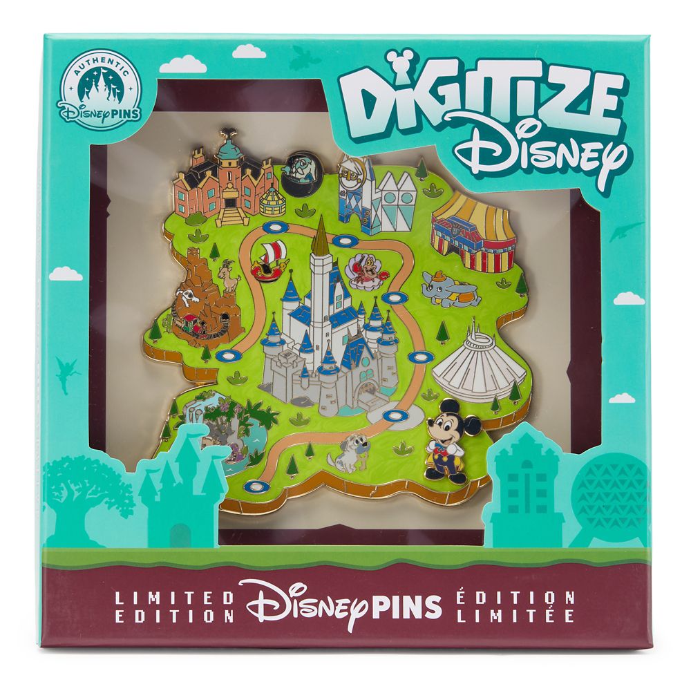 Digitize Disney Jumbo Pin &ndash; Walt Disney World &ndash; Limited Edition