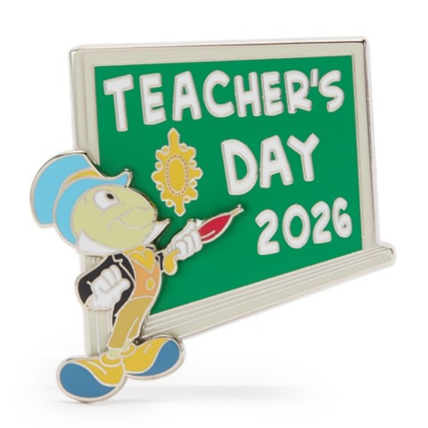 Аксессуары Disney Jiminy Cricket Teacher's Day 2026 Pin – Pinocchio – Limited Release