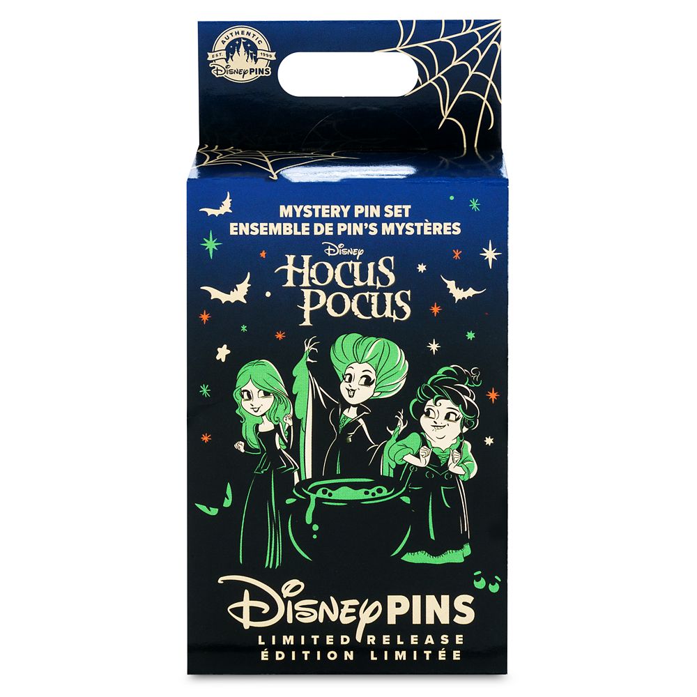 Hocus Pocus Mystery Pin Blind Pack – 2-Pc. – Limited Release