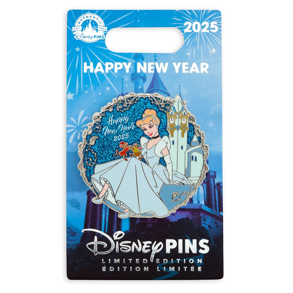Cinderella ''Happy New Year 2025'' Pin – Limited Edition