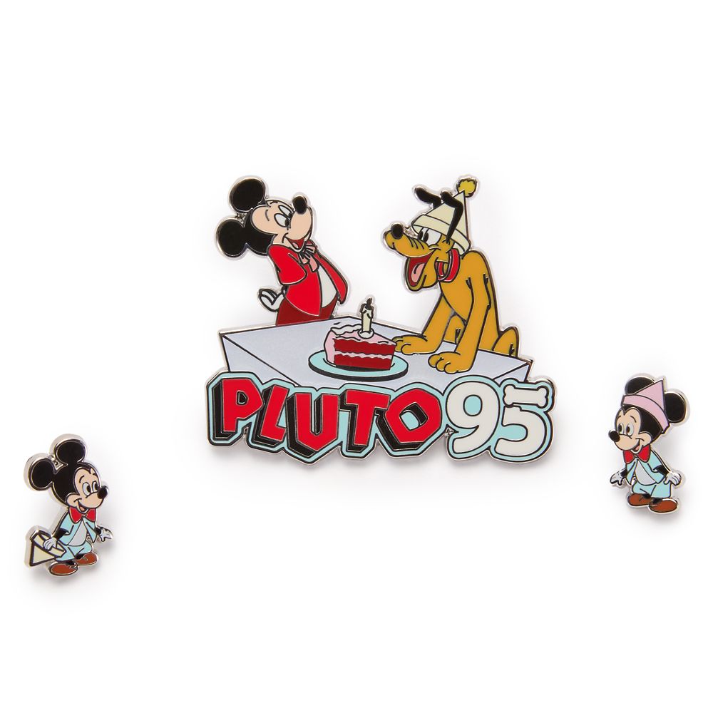 Disney プルート Pluto 祭りサイン 世界188枚限定 Pluto's Party Pin Set – Pluto 95th Anniversary – Limited