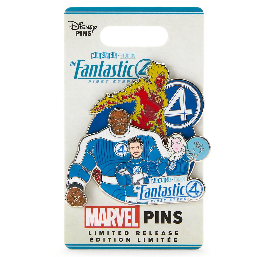 The Fantastic 4 First Steps Family Pin - Limited Release