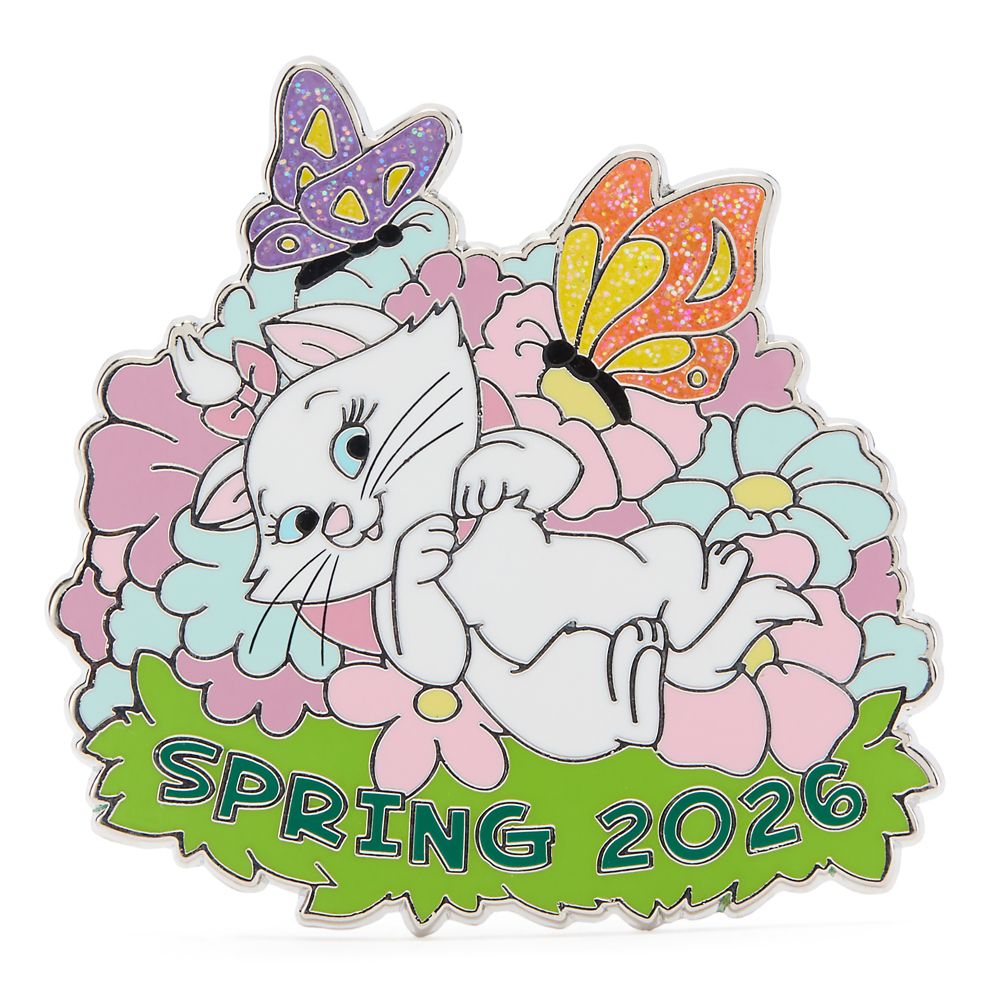 Marie Spring 2026 Pin &ndash; The Aristocats &ndash; Limited Release