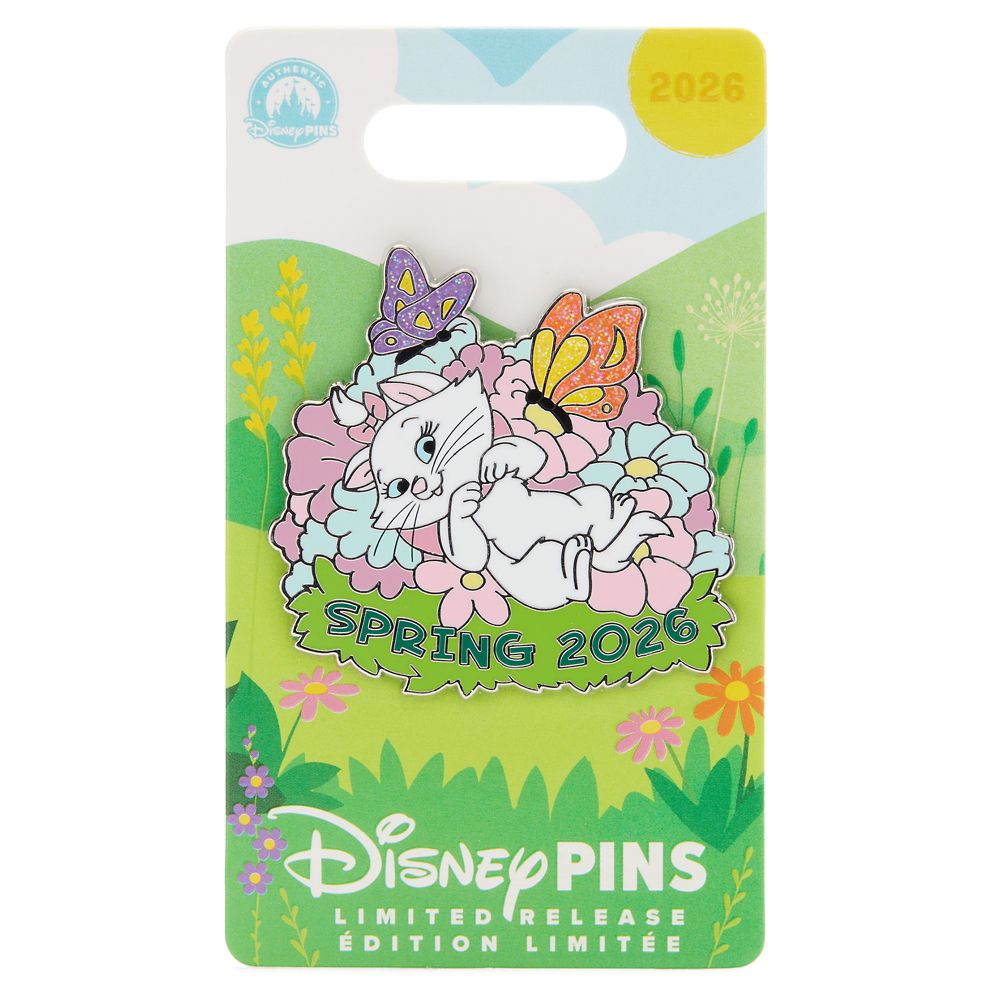 Marie Spring 2026 Pin &ndash; The Aristocats &ndash; Limited Release