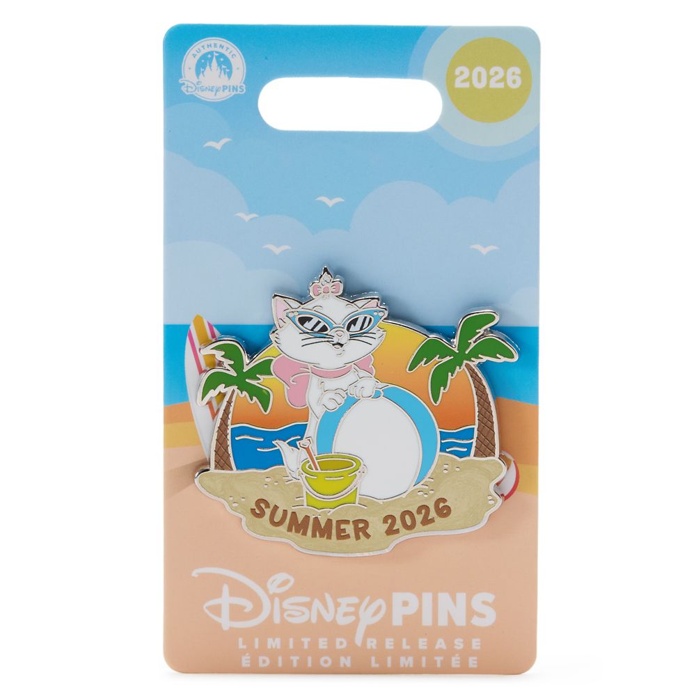 Marie Summer 2026 Pin &ndash; The Aristocats &ndash;&nbsp;Limited Release
