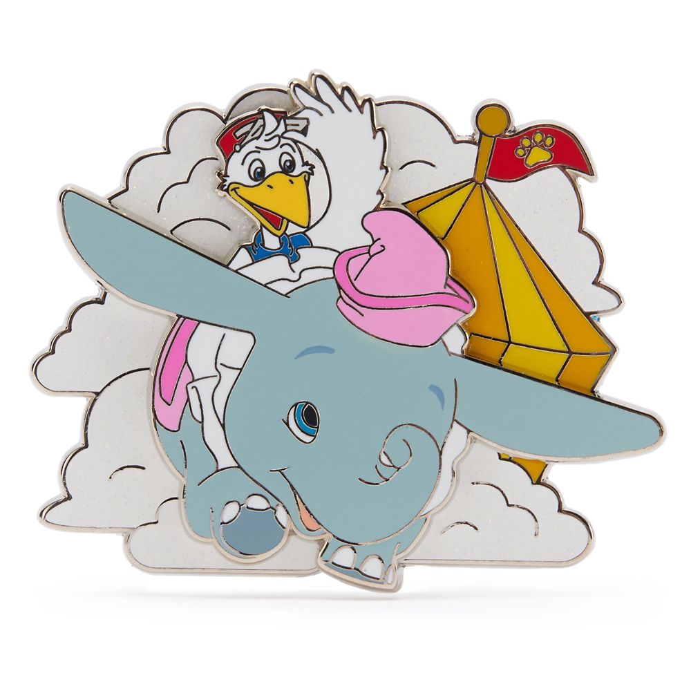 Dumbo and Mr. Stork &ndash; Disney Artist Collection by Maria Stuckey and Kate Dykstra  &ndash; Limited Edition