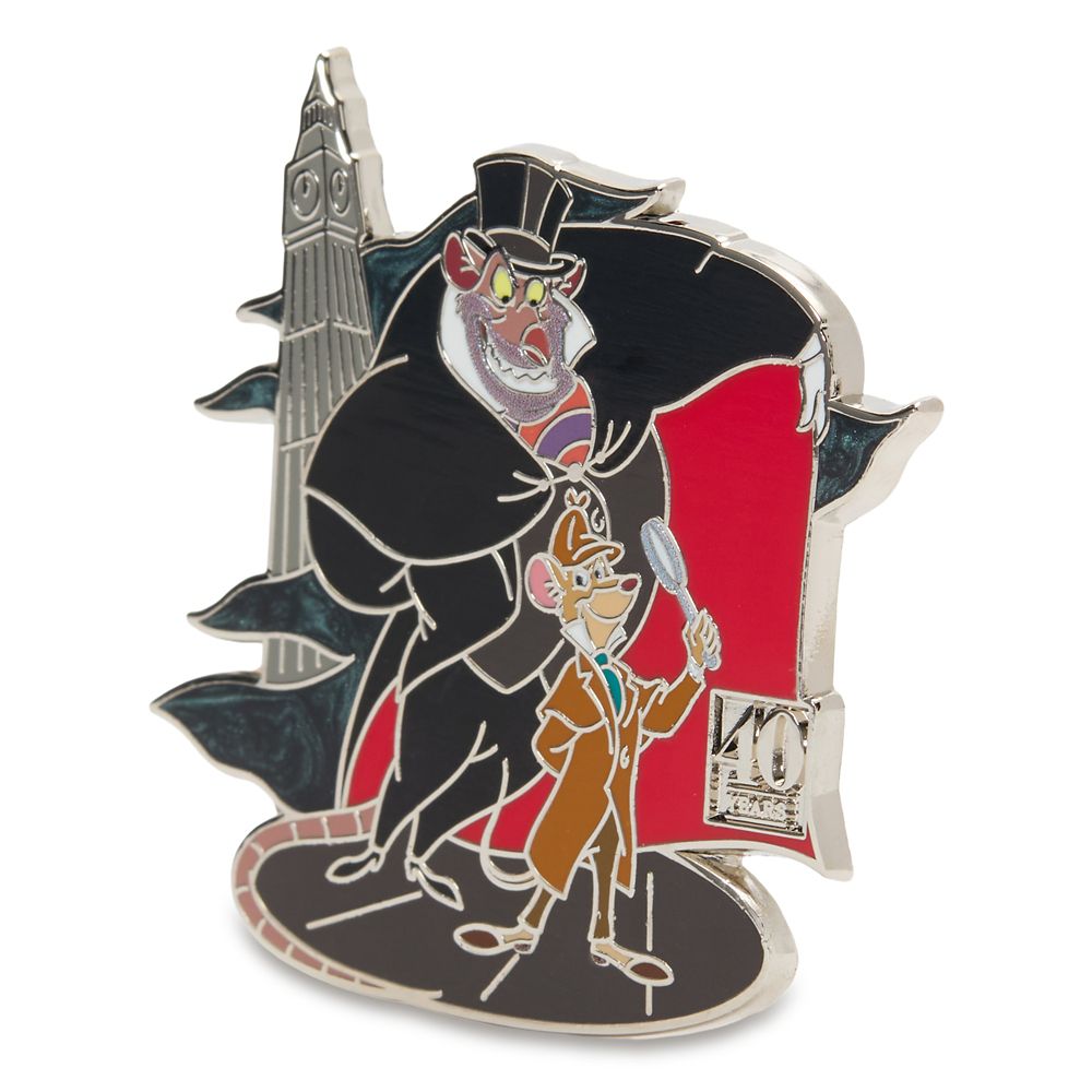 The Great Mouse Detective 40th Anniversary Pin &ndash; Limited Edition