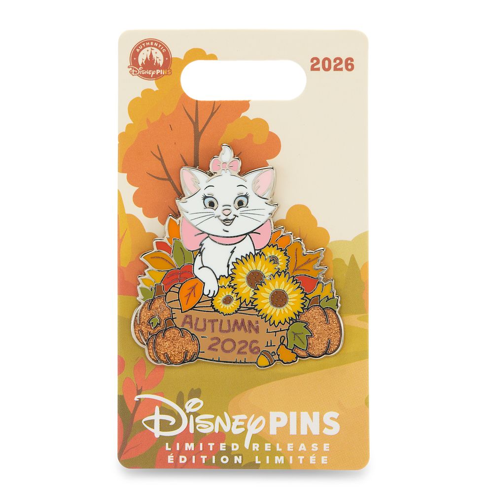 Marie Autumn 2026 Pin &ndash; The Aristocats &ndash; Limited Release