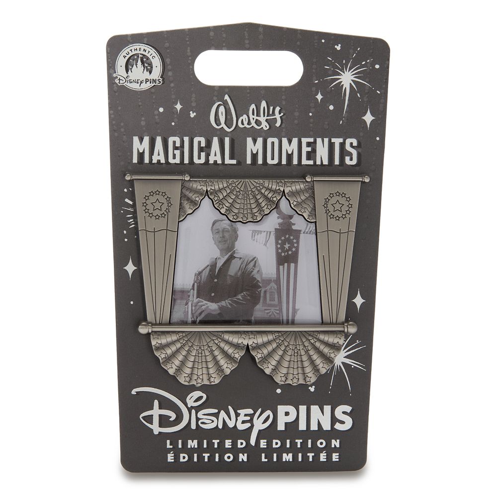 Walt Disney Disneyland Dedication Speech Pin &ndash; Walt's Magical Moments &ndash; Limited Edition