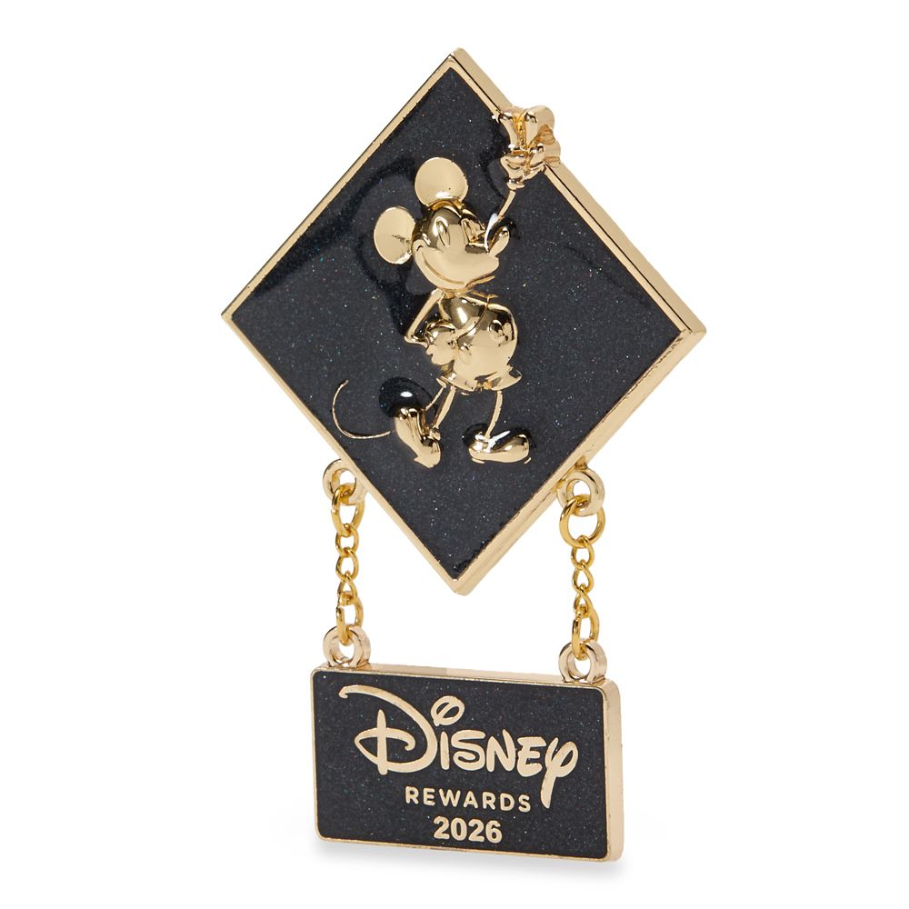 Mickey Mouse Dangler Pin &ndash; Disney Rewards 2026 &ndash; Disney&reg; Visa&reg; Cardmember Exclusive &ndash; Limited Release
