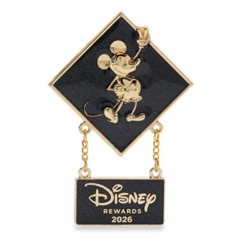 Аксессуары Disney Mickey Mouse Dangler Pin – Disney Rewards 2026 – Disney® Visa® Cardmember Exclusive – Limited Release