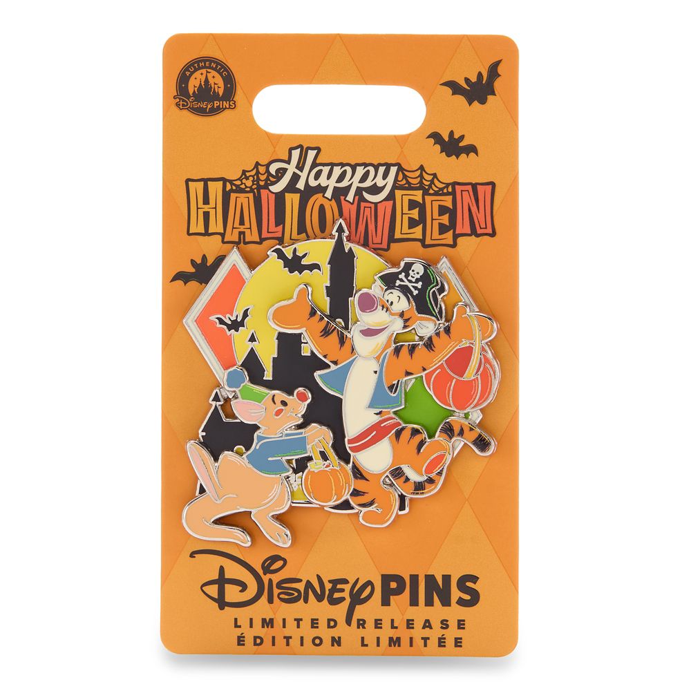 Tigger and Roo ''Happy Halloween'' Pin &ndash; Winnie the Pooh &ndash; Limited Release