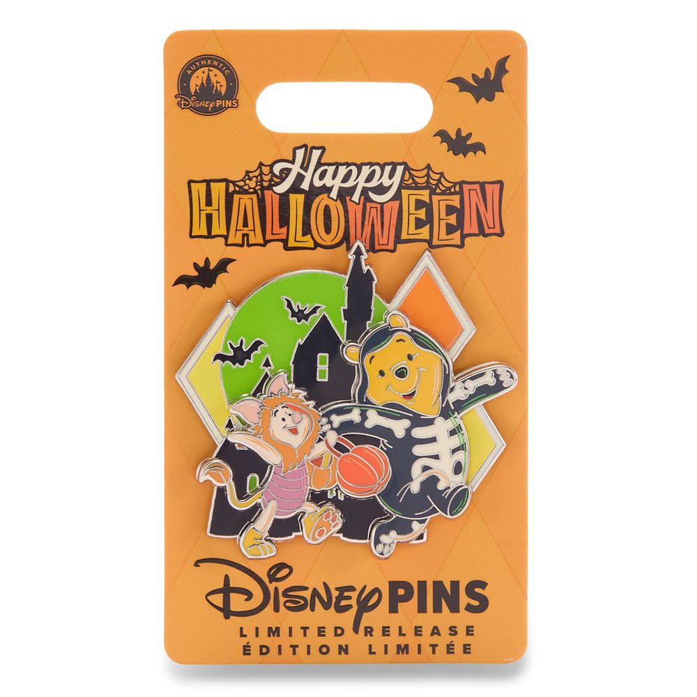 Winnie the Pooh and Piglet ''Happy Halloween'' Pin &ndash; Limited Release