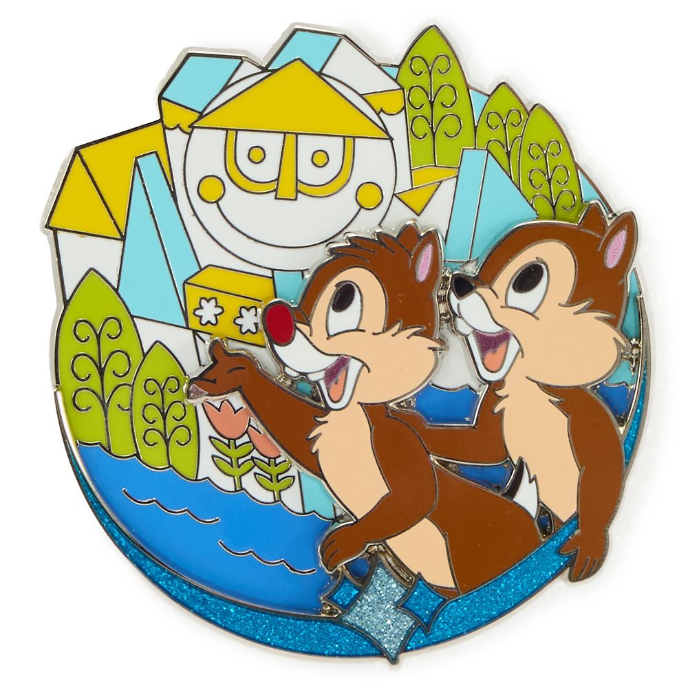 Chip 'n Dale at ''it's a small world'' Pin &ndash; Disney Artist Collection by Jes Willis and Pati Pereira &ndash; Limited Edition