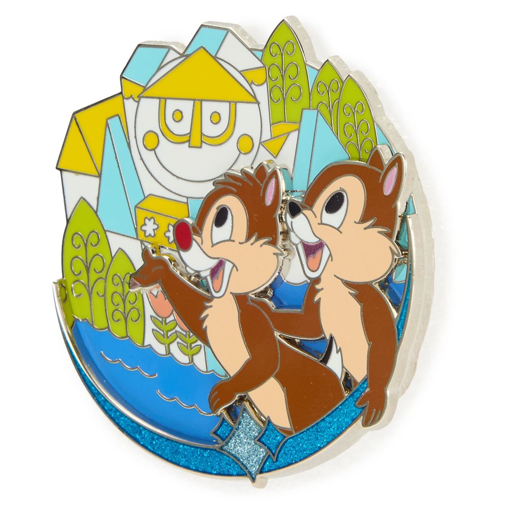 Chip 'n Dale at ''it's a small world'' Pin &ndash; Disney Artist Collection by Jes Willis and Pati Pereira &ndash; Limited Edition