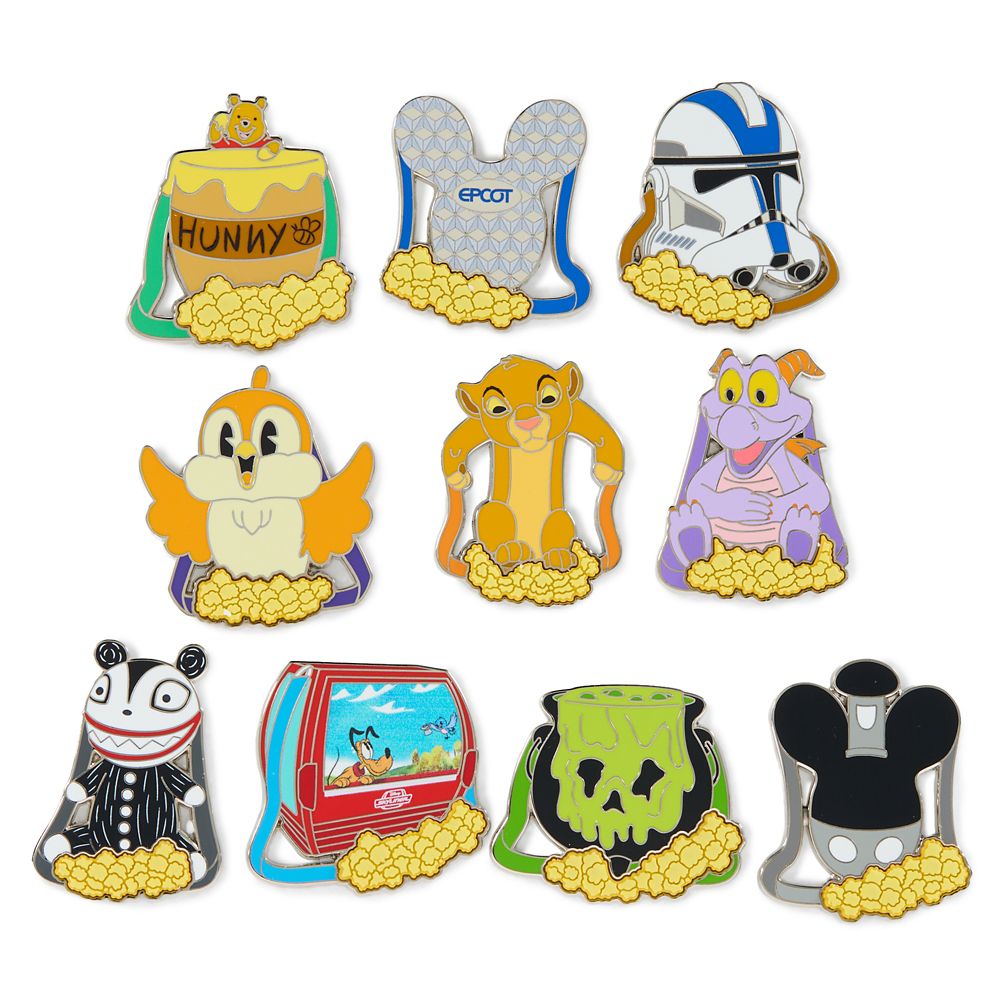 Disney Parks Popcorn Buckets Mystery Pin Blind Pack &ndash;&nbsp;Disney Beyond the Magic &ndash; 2-Pc. &ndash; Limited Edition