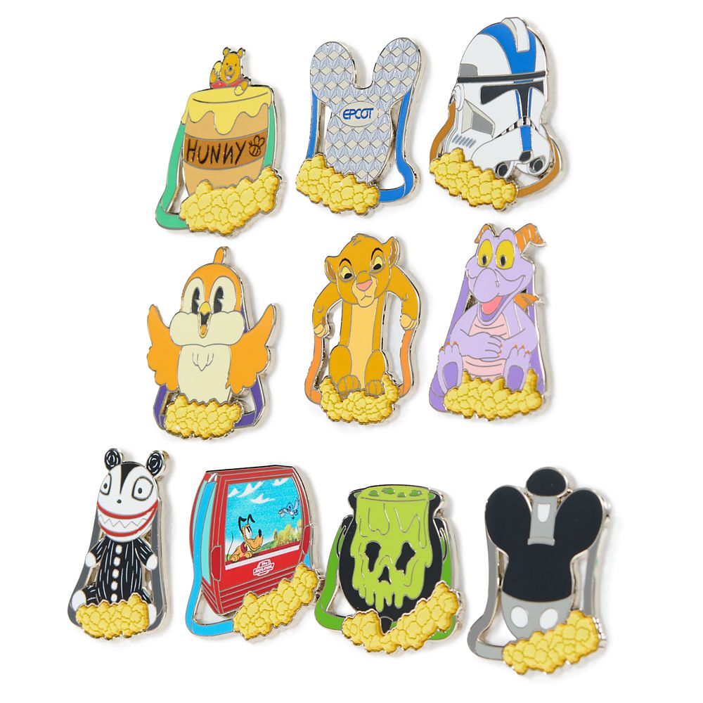 Disney Parks Popcorn Buckets Mystery Pin Blind Pack &ndash;&nbsp;Disney Beyond the Magic &ndash; 2-Pc. &ndash; Limited Edition