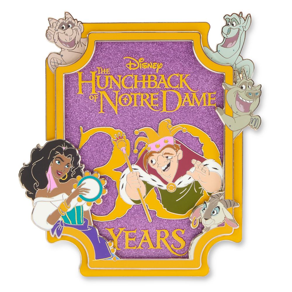 The Hunchback of Notre Dame 30th Anniversary Mini Jumbo Pin &ndash; Disney Beyond the Magic &ndash; Limited Edition &ndash; D23: The Ultimate Disney Fan Event