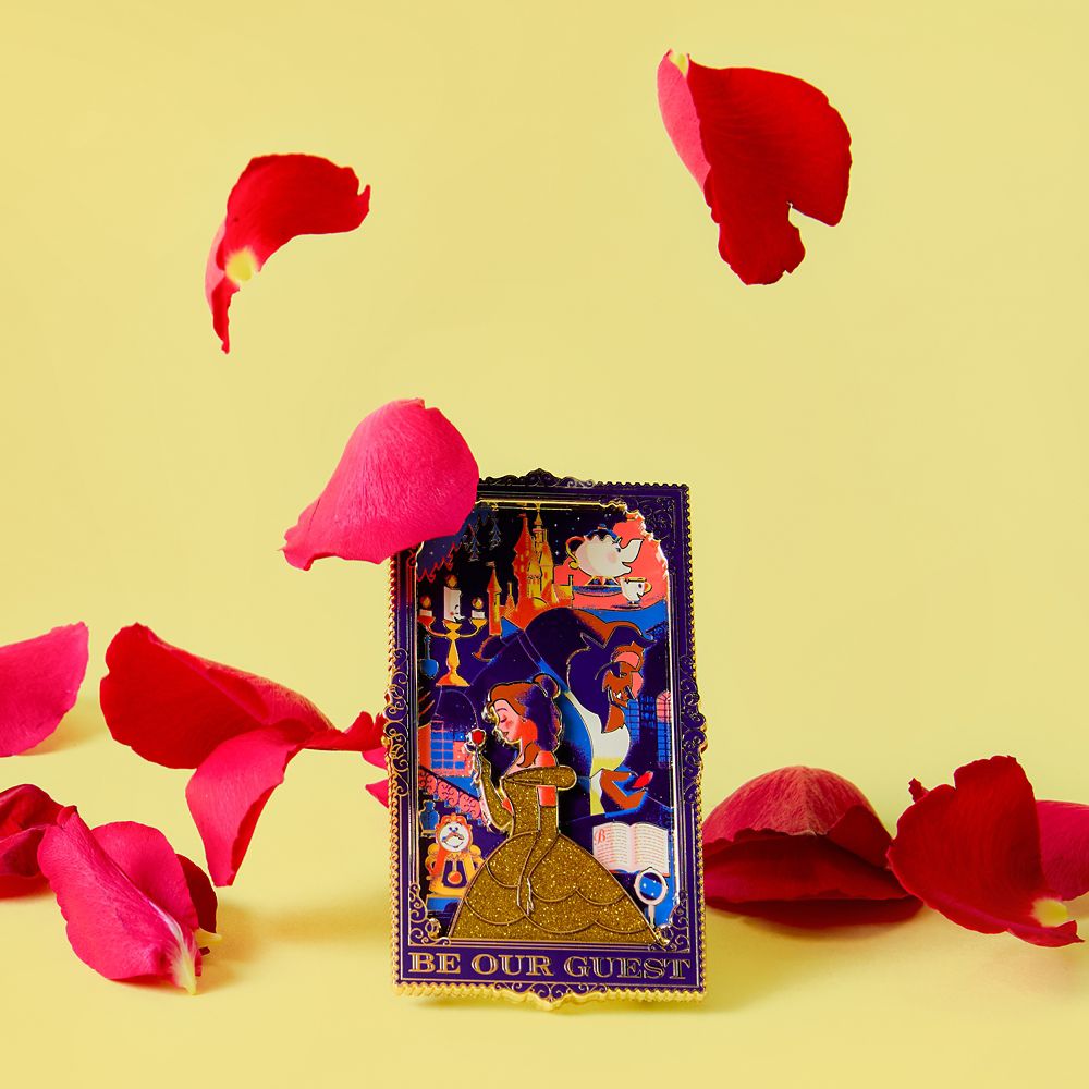 Beauty and the Beast 35th Anniversary Mini Jumbo Pin &ndash; Disney Beyond the Magic &ndash; Limited Edition &ndash; D23: The Ultimate Disney Fan Event