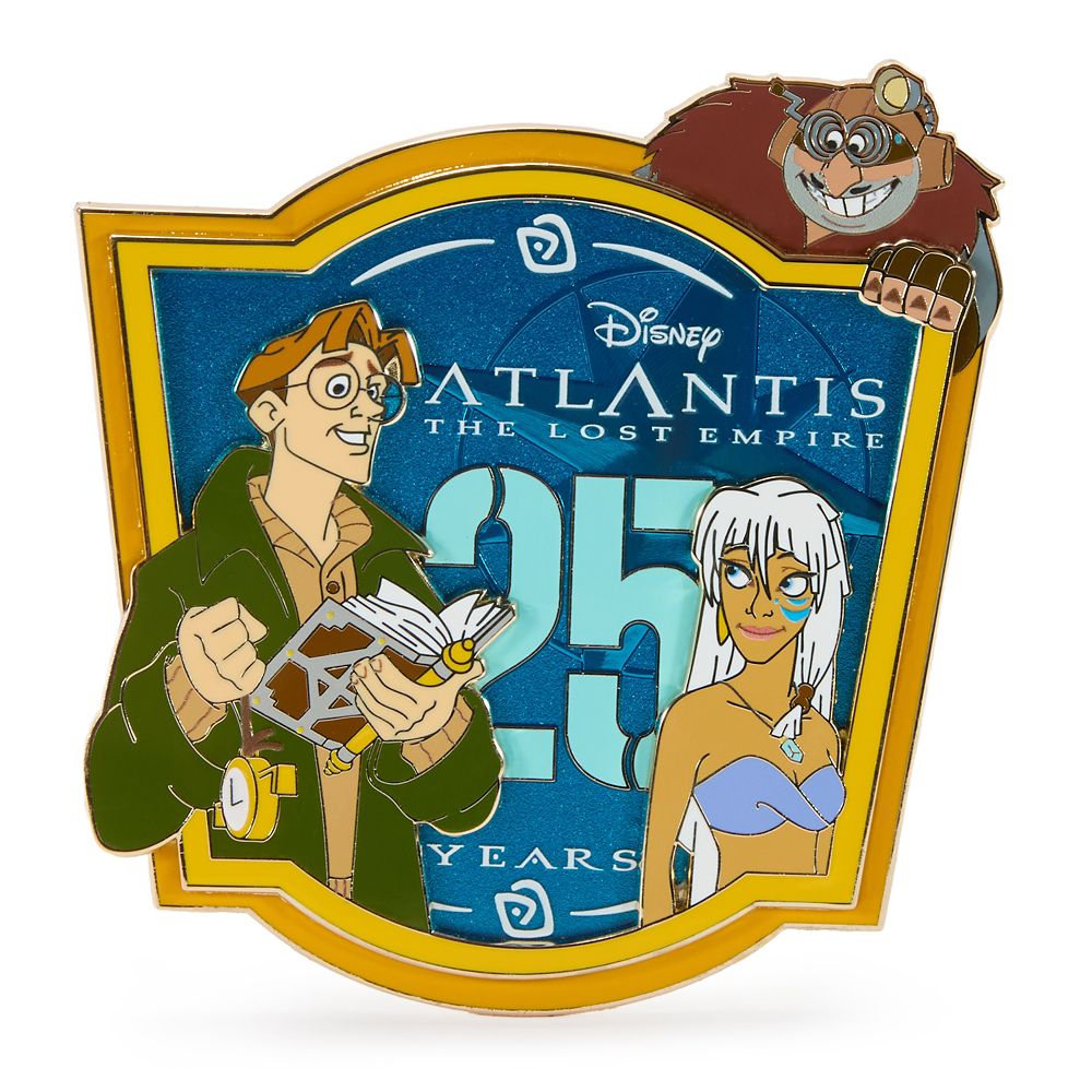Atlantis: The Lost Empire 25th Anniversary Mini Jumbo Pin &ndash; Disney Beyond the Magic &ndash; Limited Edition &ndash; D23: The Ultimate Disney Fan Event