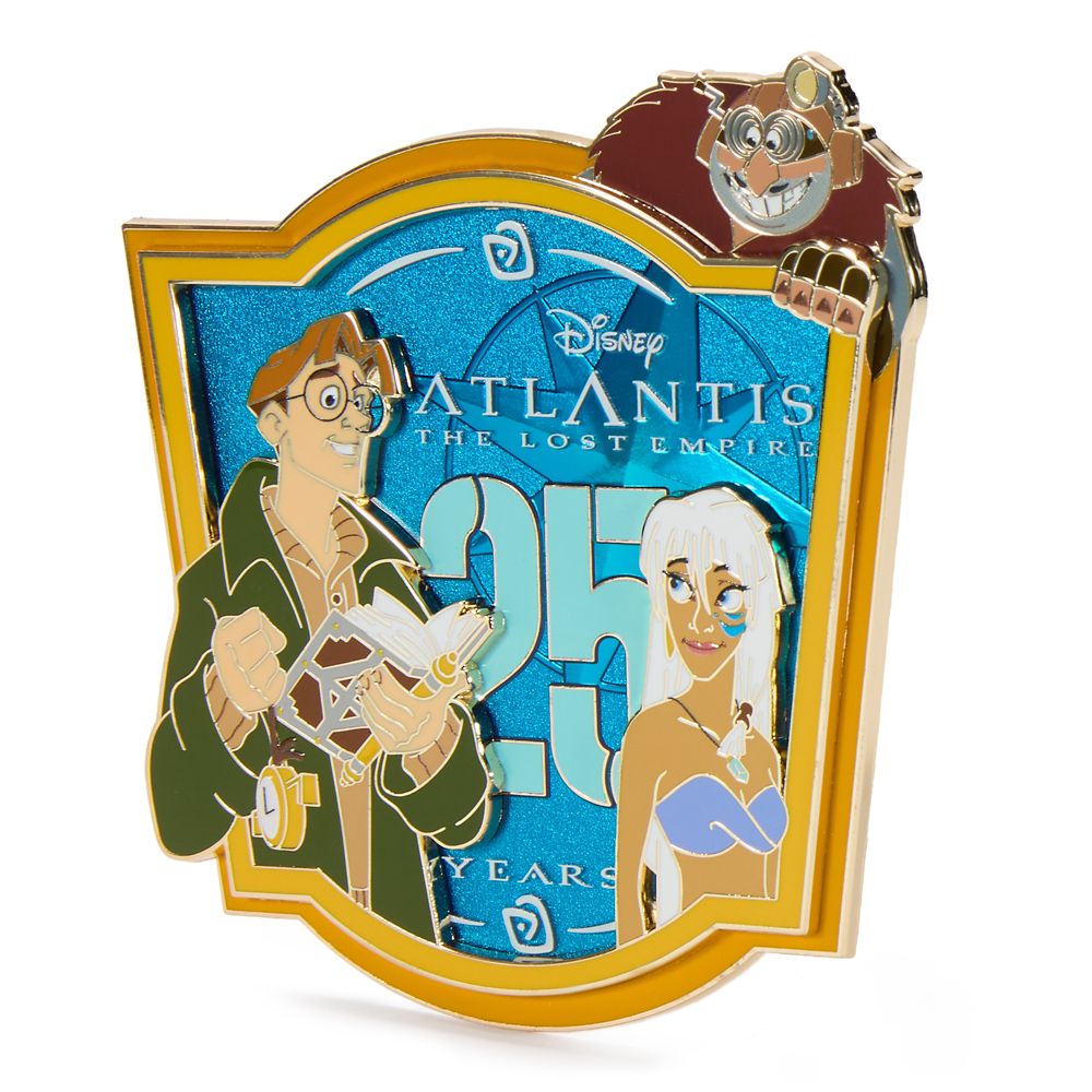 Atlantis: The Lost Empire 25th Anniversary Mini Jumbo Pin &ndash; Disney Beyond the Magic &ndash; Limited Edition &ndash; D23: The Ultimate Disney Fan Event