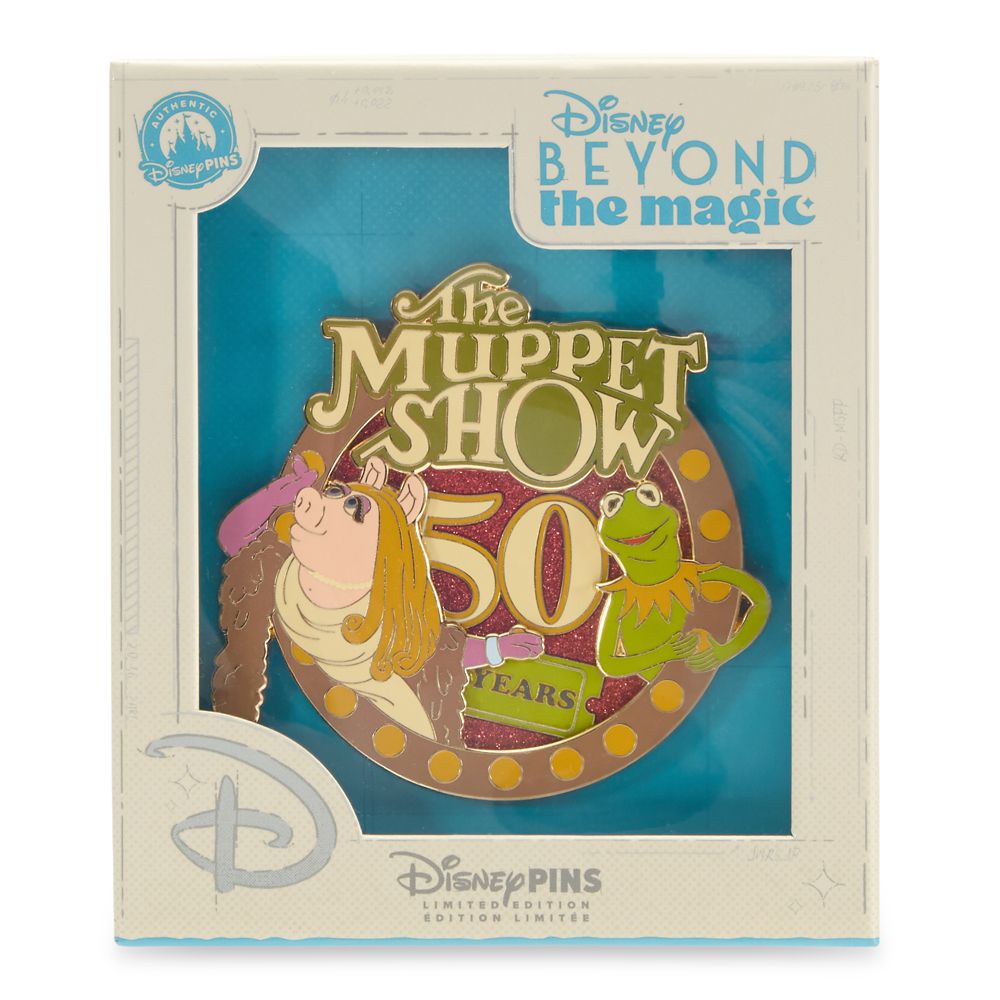 The Muppet Show 50th Anniversary Mini Jumbo Pin &ndash; Disney Beyond the Magic &ndash; Limited Edition &ndash; D23: The Ultimate Disney Fan Event