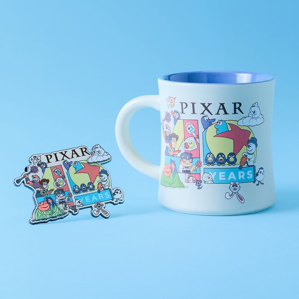 Pixar 40th Anniversary Mini Jumbo Pin &ndash; Disney Beyond the Magic &ndash; Limited Edition &ndash; D23: The Ultimate Disney Fan Event