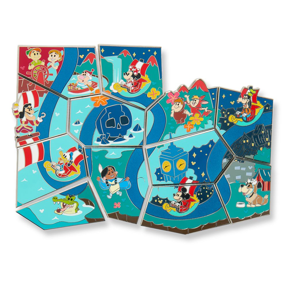 Peter Pan's Flight Mystery Pin Blind Pack &ndash; Disney Attraction Map Puzzles Series &ndash; 1-Pc. &ndash; Limited Edition