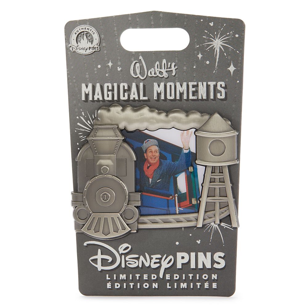 Walt Disney with Train Pin &ndash; Walt's Magical Moments &ndash; Limited Edition