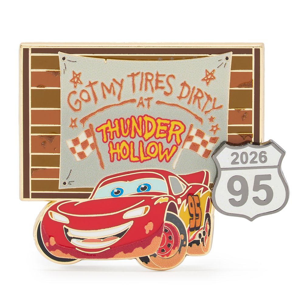 Lightning McQueen ''Thunder Hollow'' Pin &ndash; Cars &ndash; Lightning McQueen Day 2026 &ndash; Limited Edition