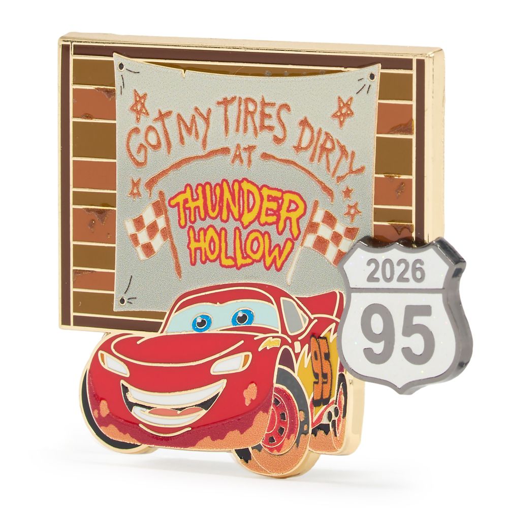 Lightning McQueen ''Thunder Hollow'' Pin &ndash; Cars &ndash; Lightning McQueen Day 2026 &ndash; Limited Edition