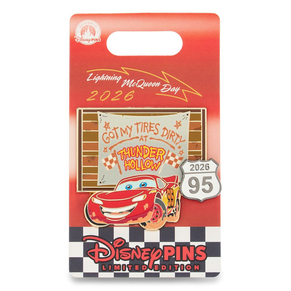 Lightning McQueen ''Thunder Hollow'' Pin &ndash; Cars &ndash; Lightning McQueen Day 2026 &ndash; Limited Edition