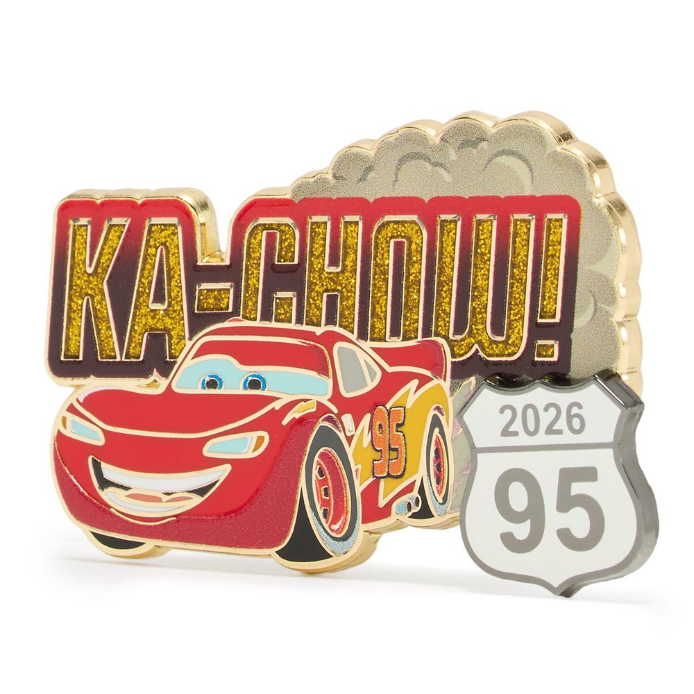 Lightning McQueen ''Ka-Chow!'' Pin &ndash; Cars &ndash; Lightning McQueen Day 2026 &ndash; Limited Edition