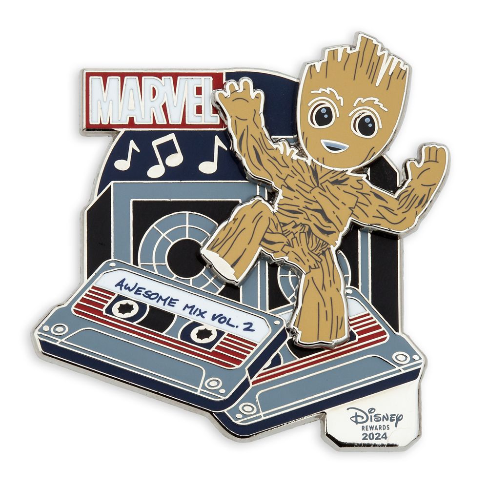 Groot Pin Guardians of the Galaxy Disney Visa Cardmember Exclusive 2024 Limited Release