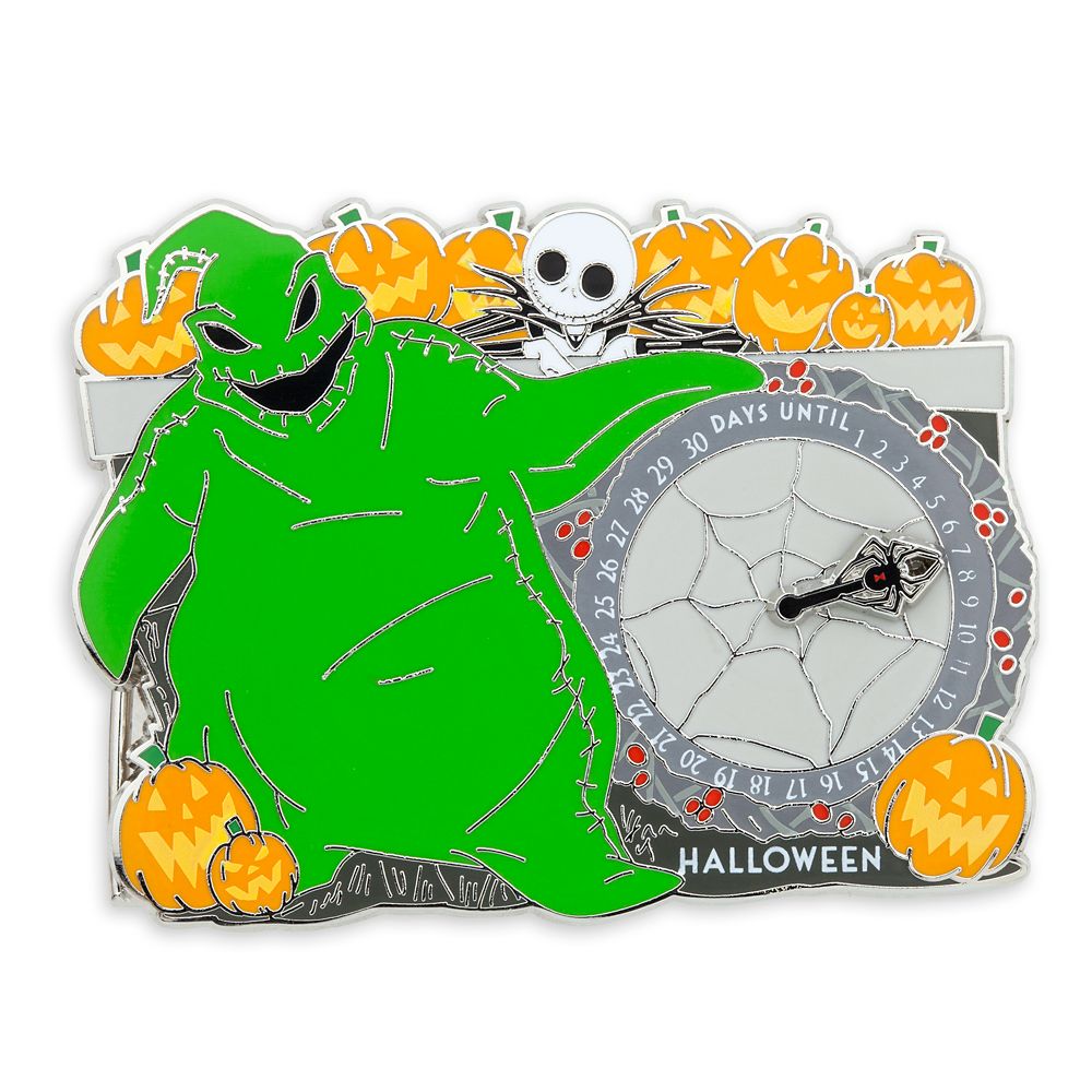 Oogie Boogie Jumbo Halloween Countdown Pin 2024 – The Nightmare Before Christmas – Limited Release