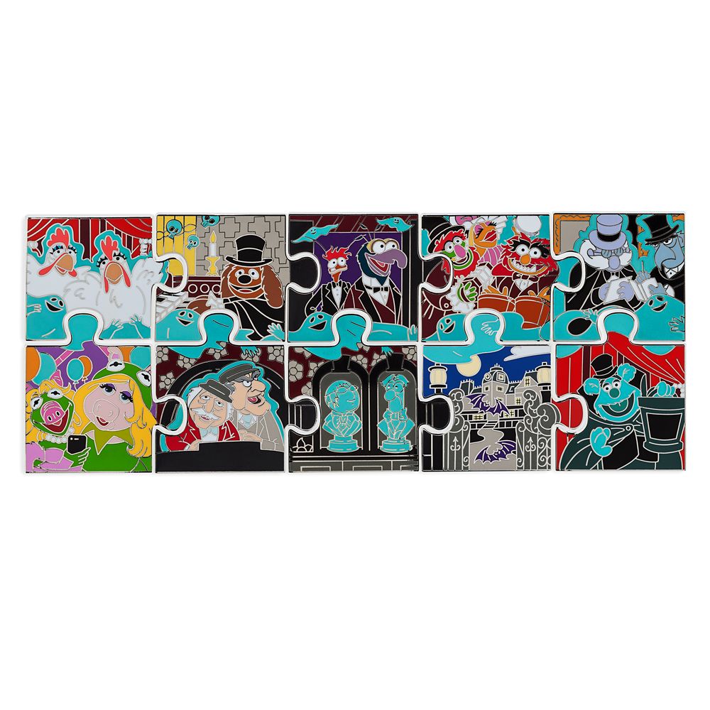 The Muppets Haunted Mansion Puzzle Piece Mystery Pin Blind Pack – 1-Pc. – Limited Edition