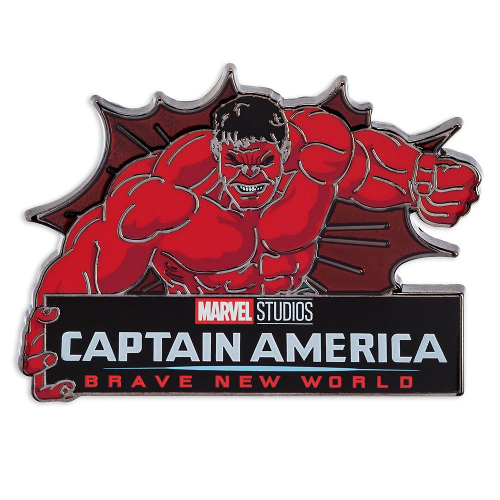 Red Hulk Pin  Captain America: Brave New World  Limited Release Official shopDisney