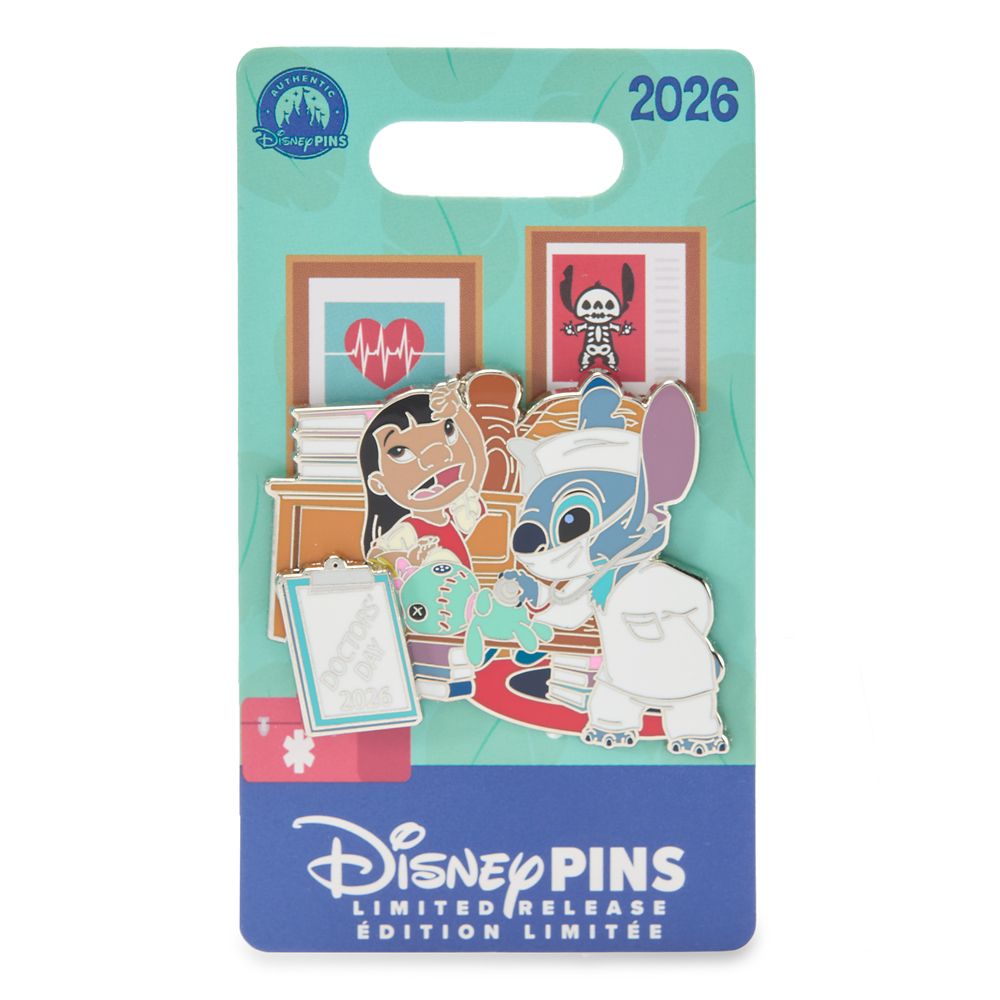 Lilo & Stitch Doctors' Day 2026 Pin &ndash; Limited Release