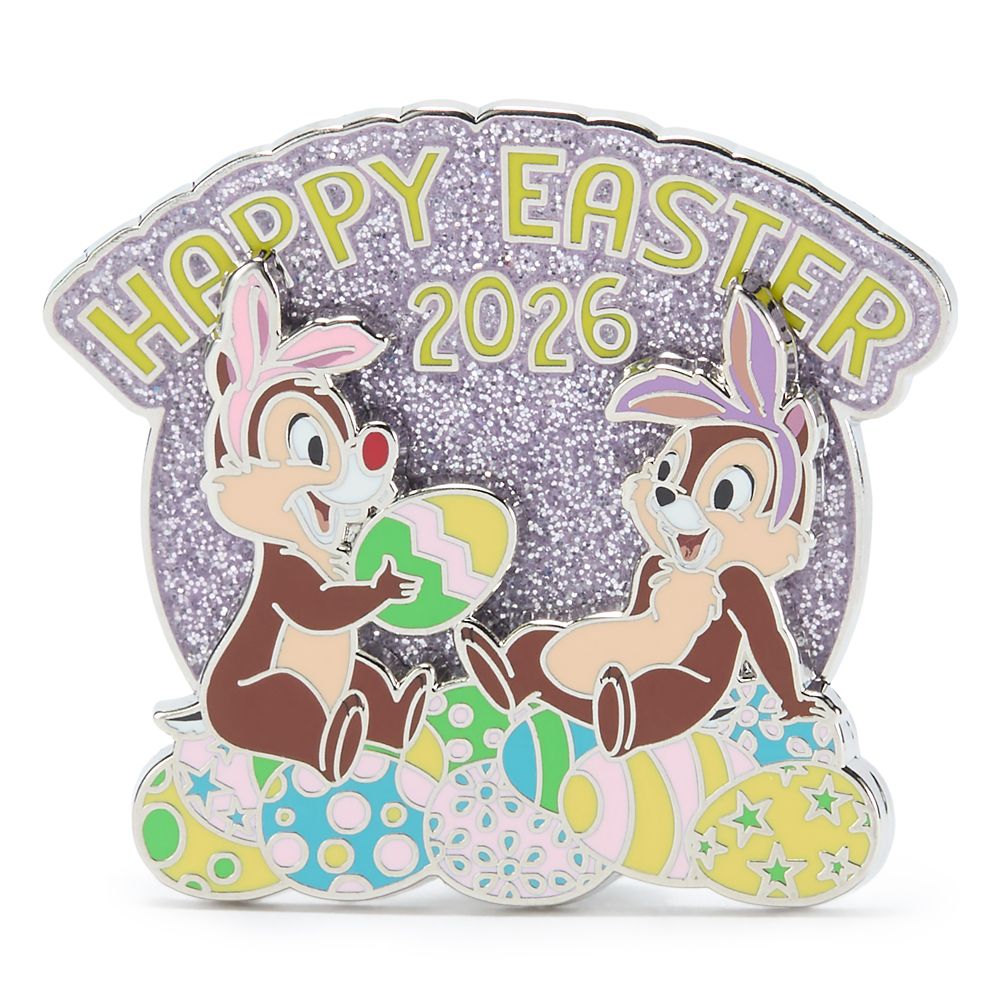 Chip 'n Dale Happy Easter 2026 Pin &ndash; Limited Edition