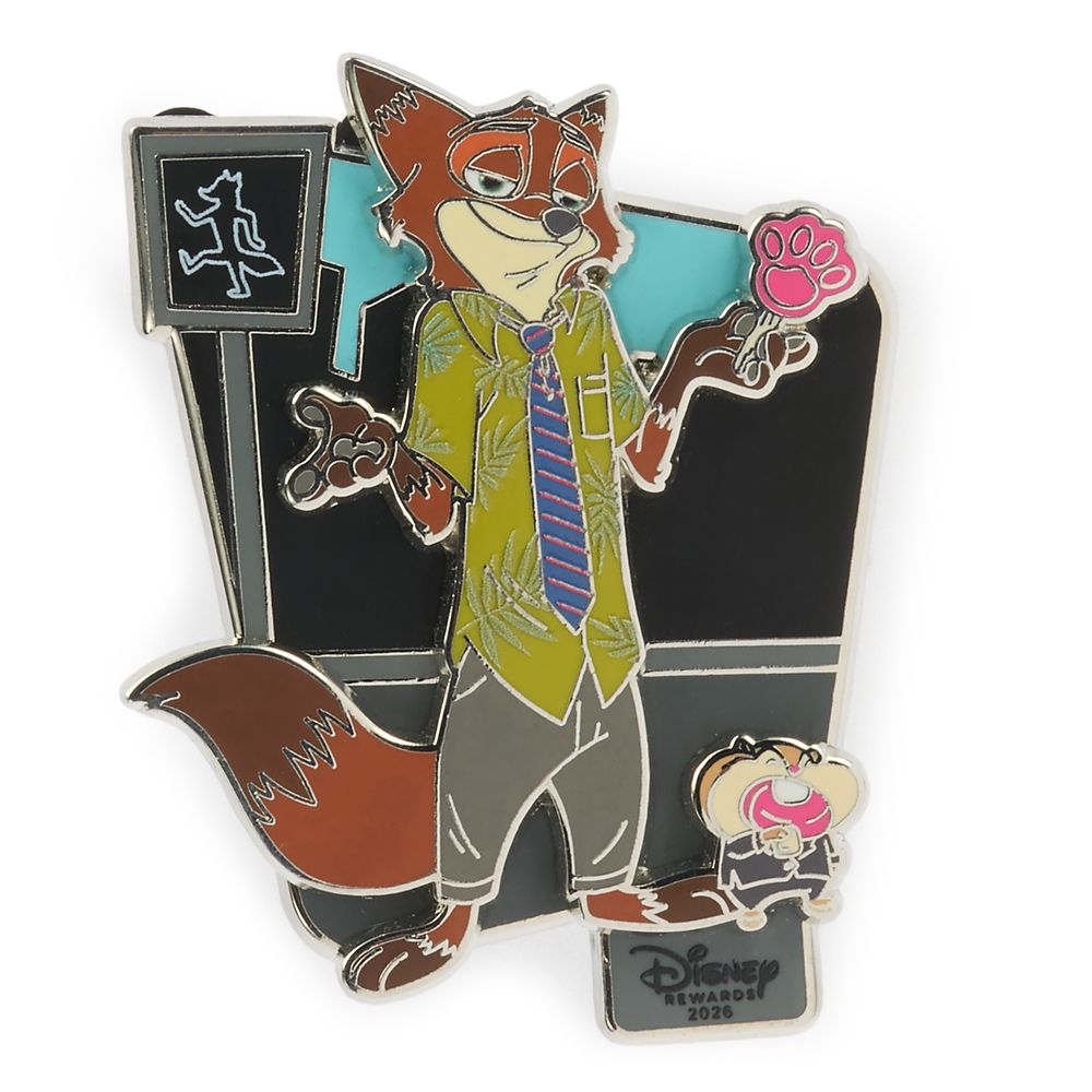 Nick Wilde Pin &ndash; Zootopia 2 &ndash; Disney&reg; Visa&reg; Cardmember Exclusive 2026 &ndash; Limited Release