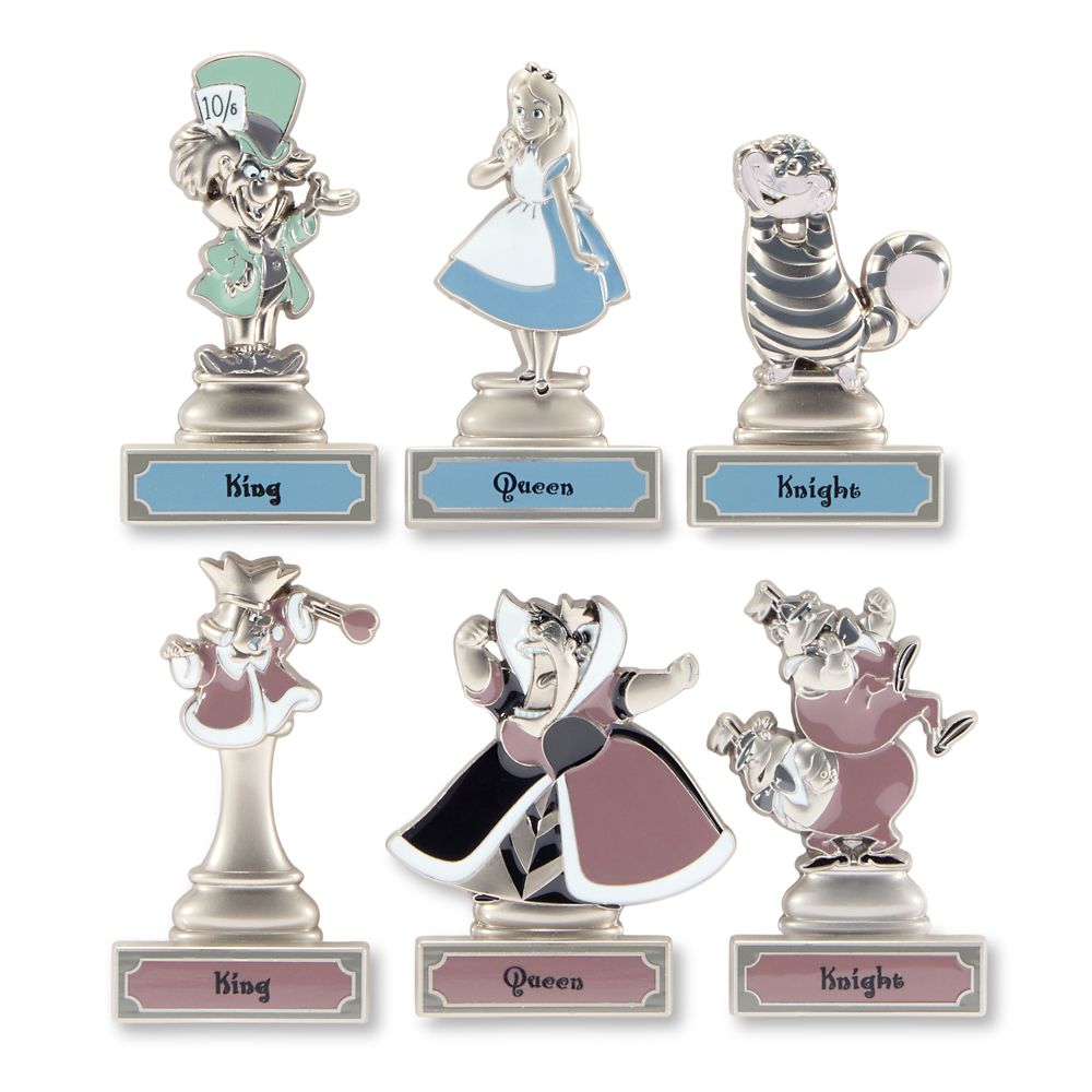 Alice in Wonderland 75th Anniversary Pin Set &ndash; Limited Edition